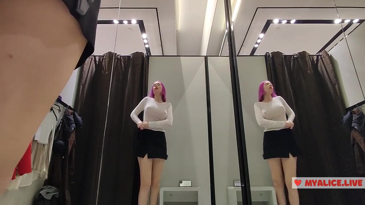 Try On Haul Transparent Clothes In The Busty Blonde Tries On A Transparent Blouse In Only Panties