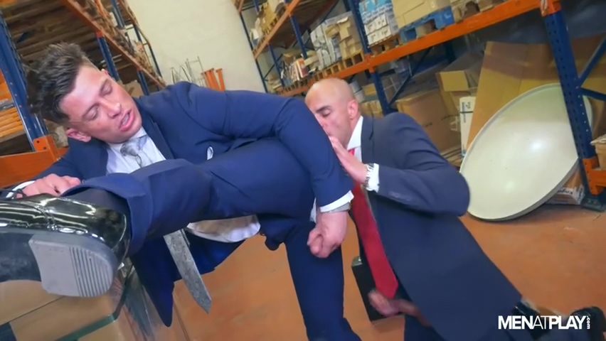 Corrupt Politician Fucks In Warehouse