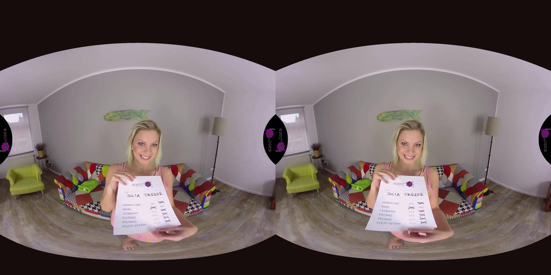 Julia Parker in Julia Parker Casting - CzechVRCasting