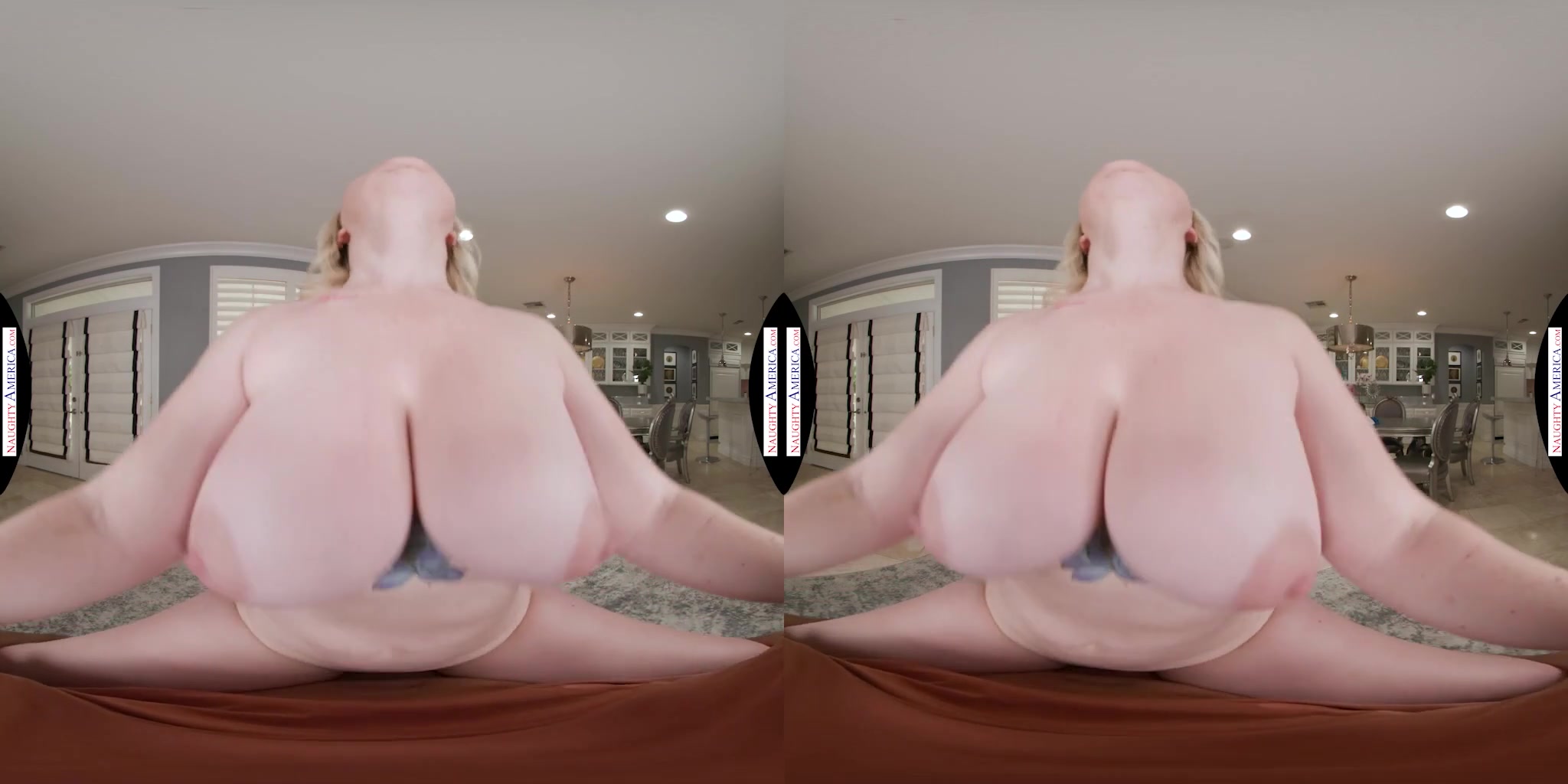 MILF Jenna Starr gives a private pole dancing show when her Step son's friend stops by unexpectedly