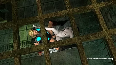 Thor and the Sexy Domino - Let's bust some nuts