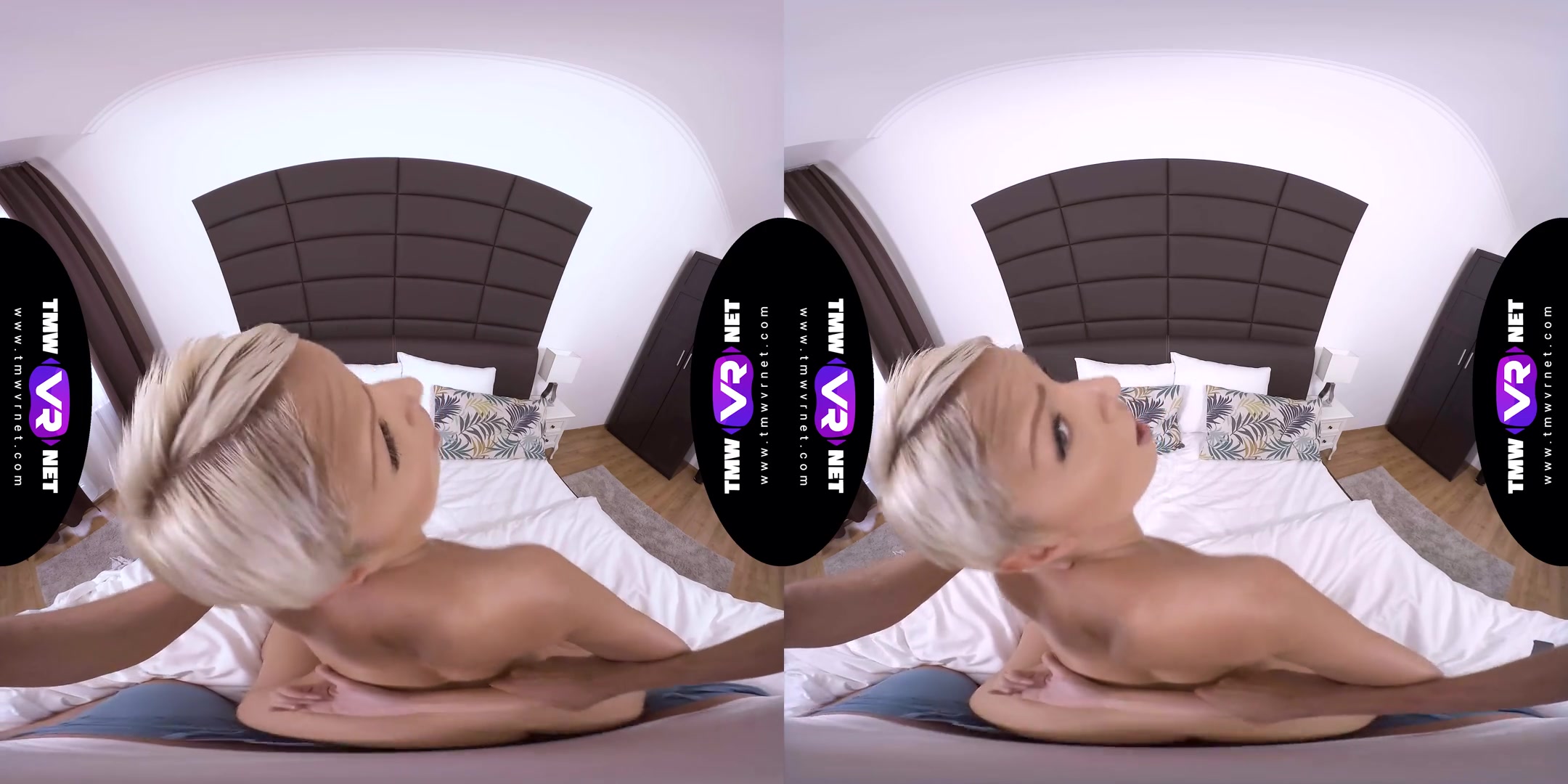 When Work And Pleasure Team Up; Short Hair Blonde Girlfriend on Camera