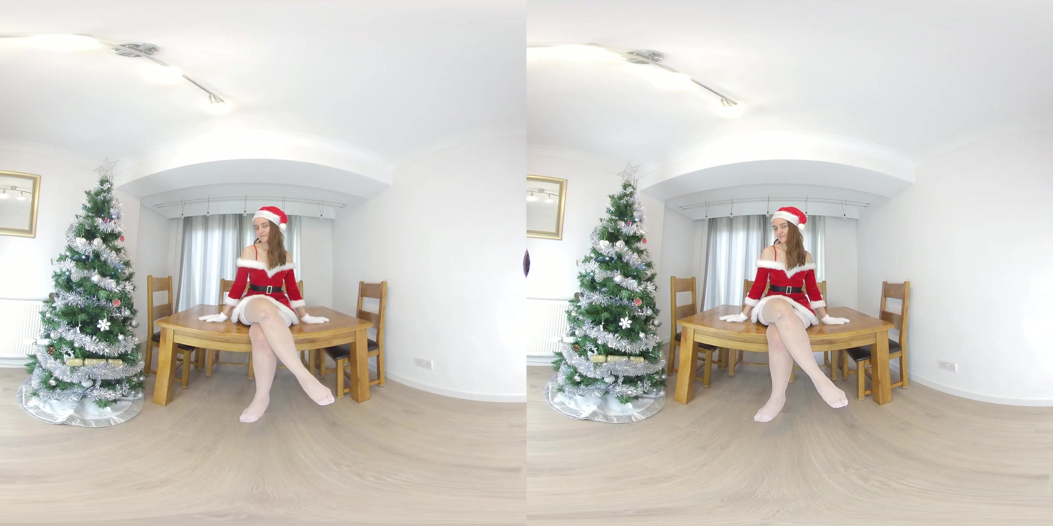 Tamsin, Santa Tease - Cute teen 18+ Solo - SexLikeReal