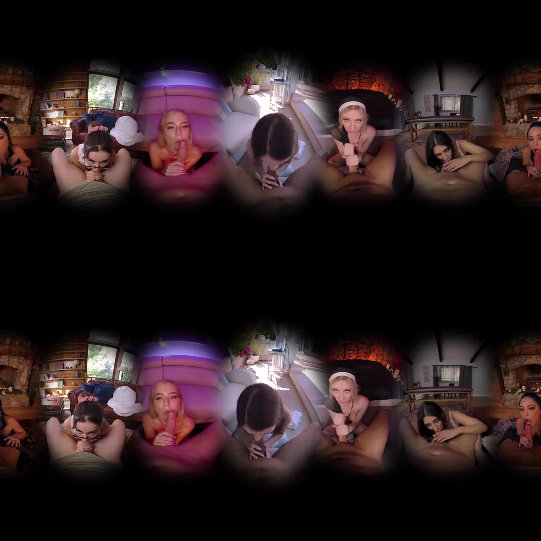 SLR Labs: 360Вє Blowjob Compilation; Ultra HD 360 VR Video