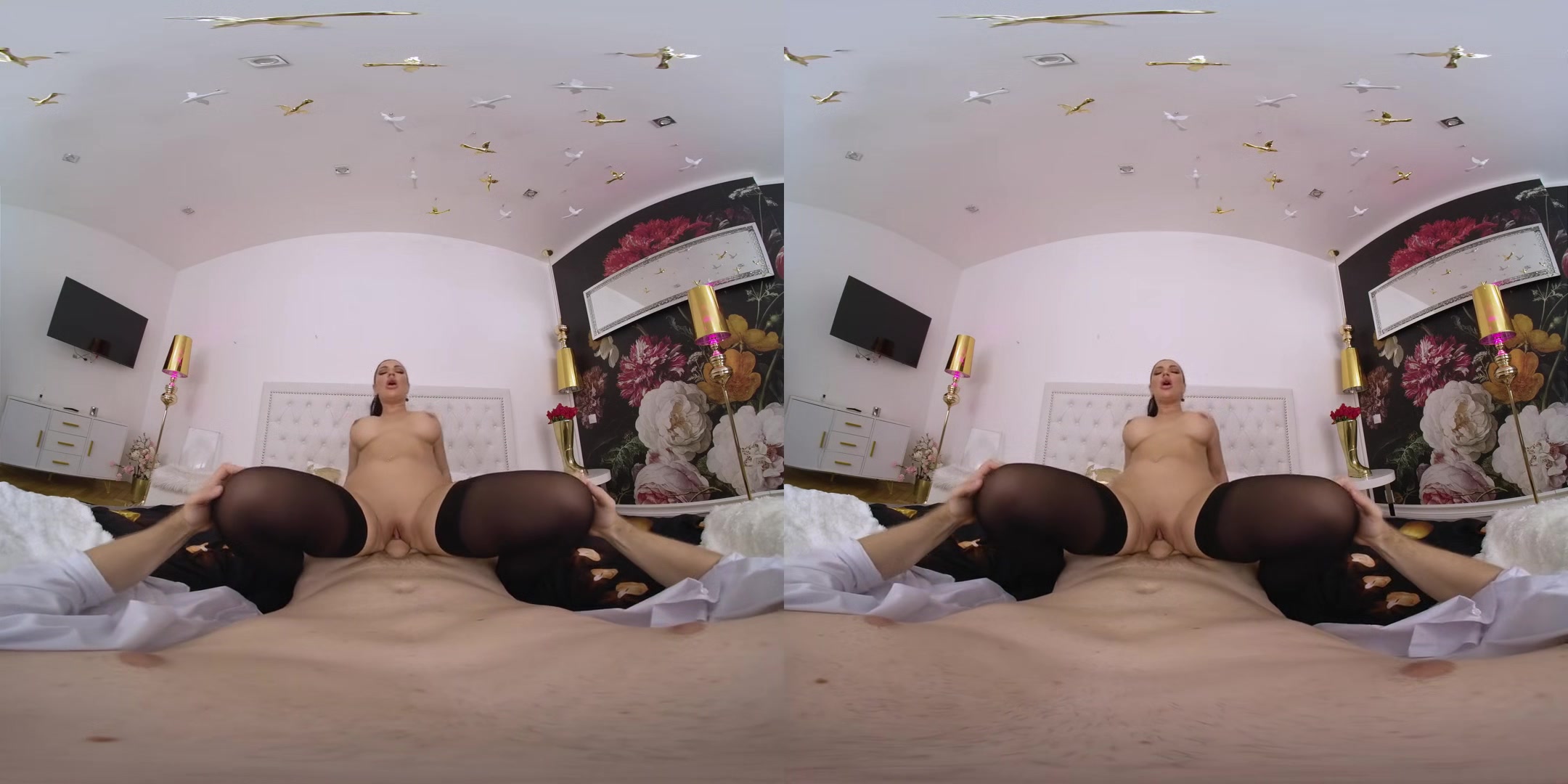 A Gift to Remember - Big Fake Tits Pornstar in Lingerie