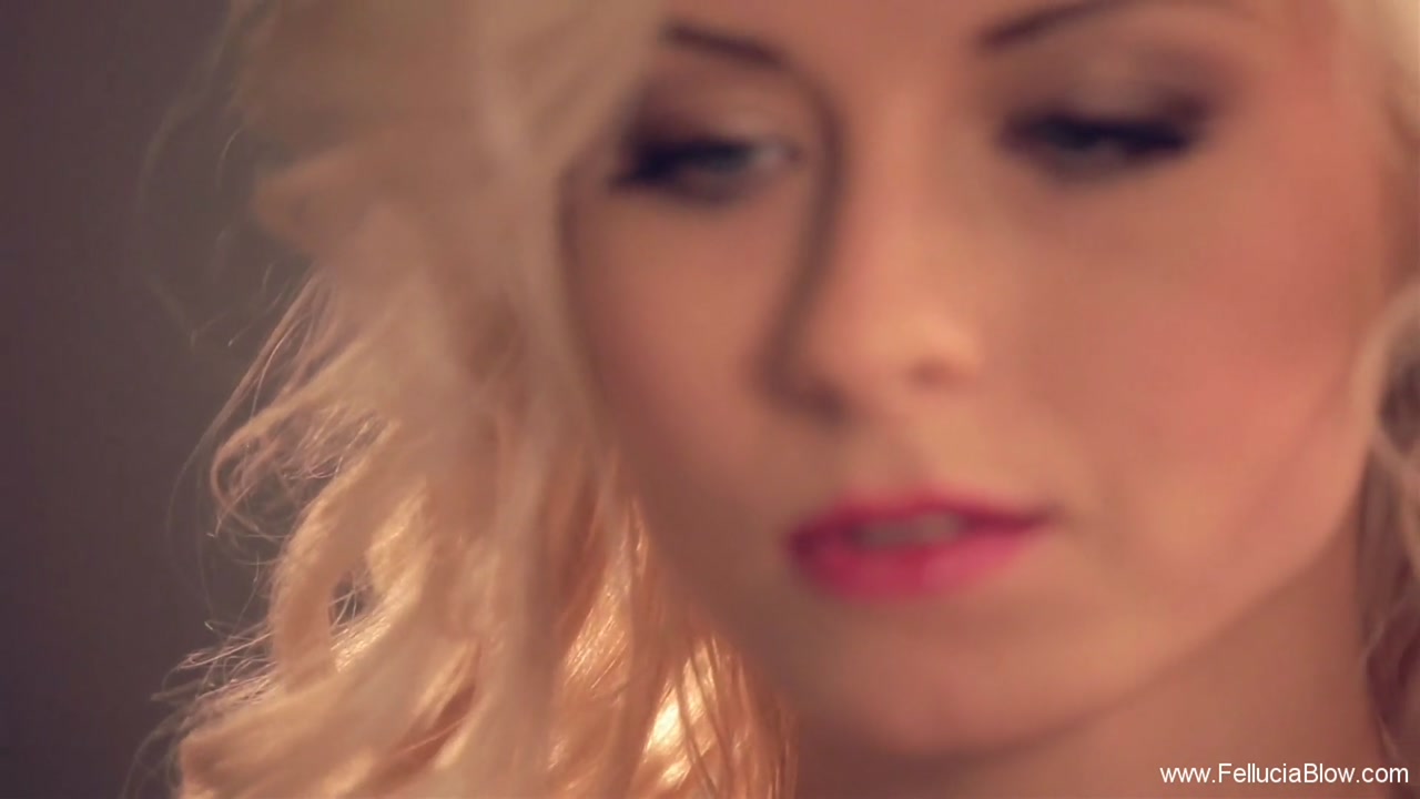 Very beautiful blonde does an amazing blowjob to lover