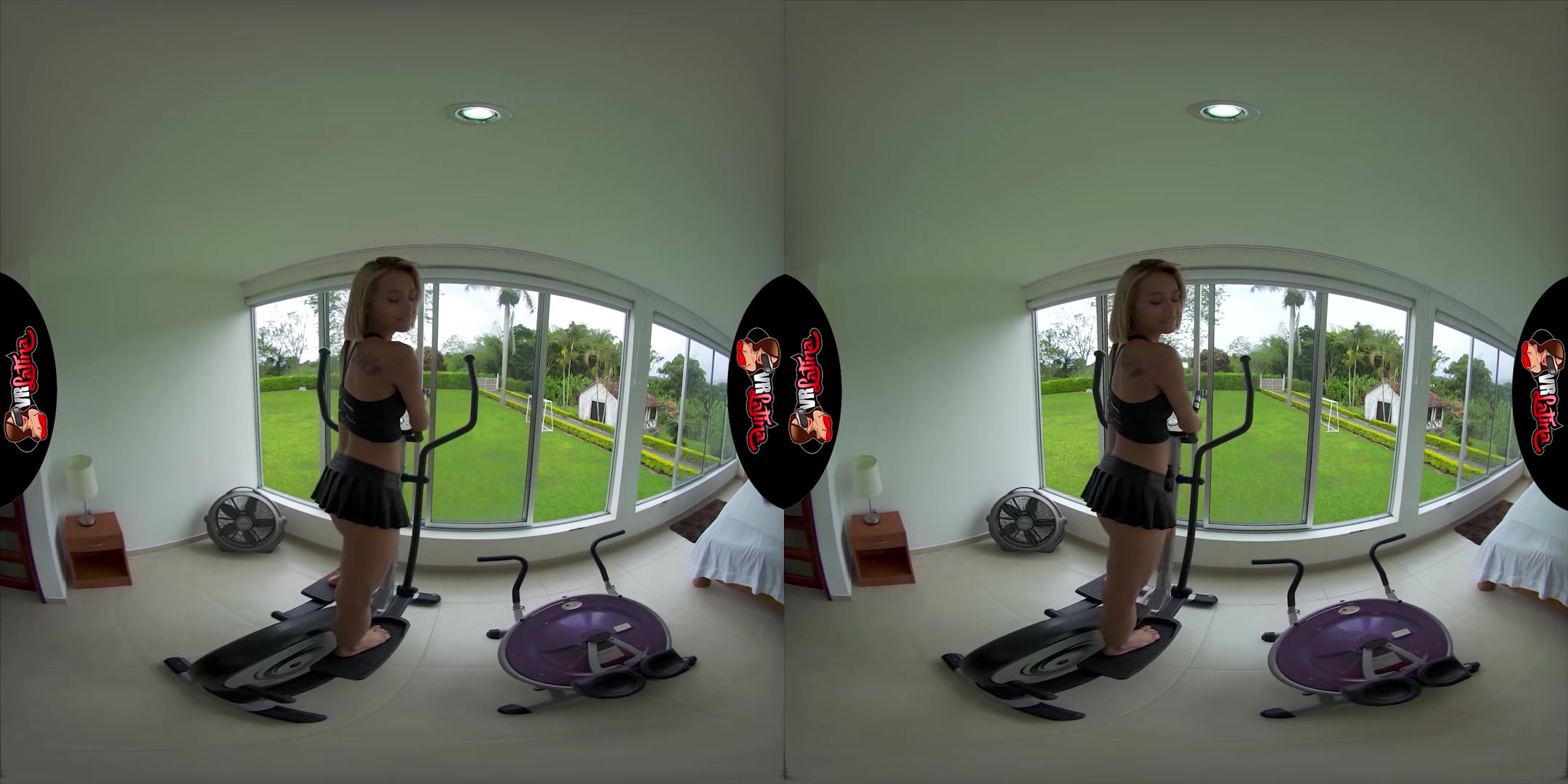 Riding Me Tightly - Tanned Babe Workout Sex - Sexlikereal