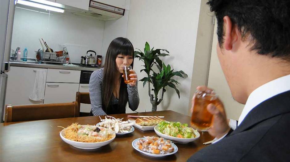 Asuka in Asian wife, Asuka is fucking her husband's friend - AviDolz