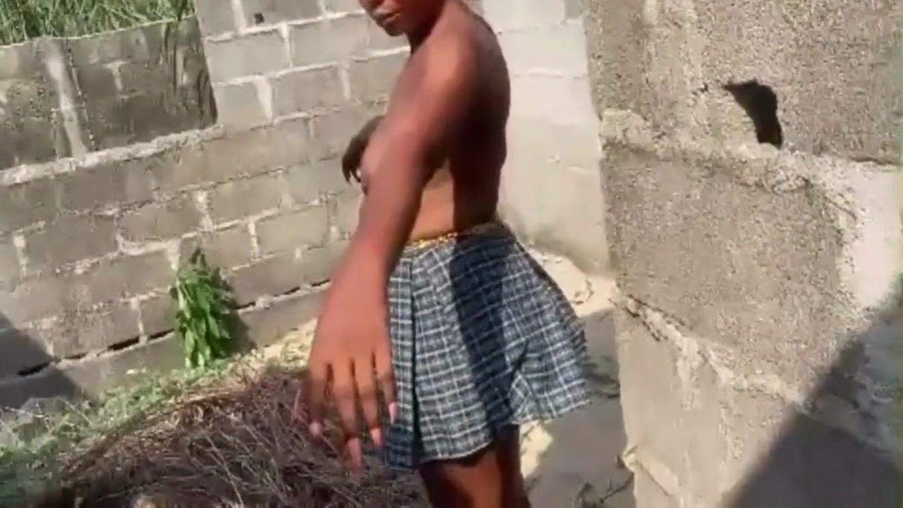 African Outdoor Hardcore Porn 10 Min