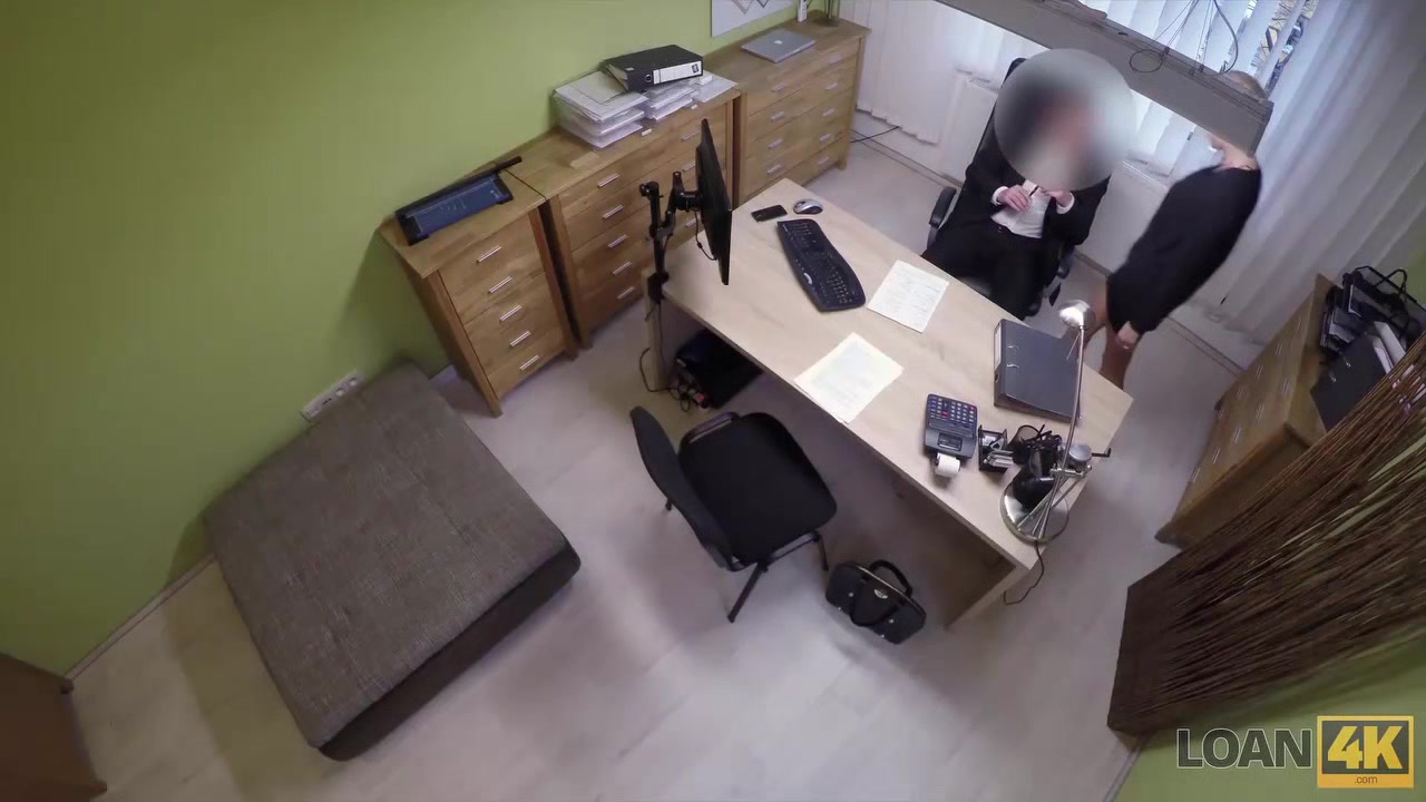 LOAN4K. Sex casting is performed in loan office by naughty agent
