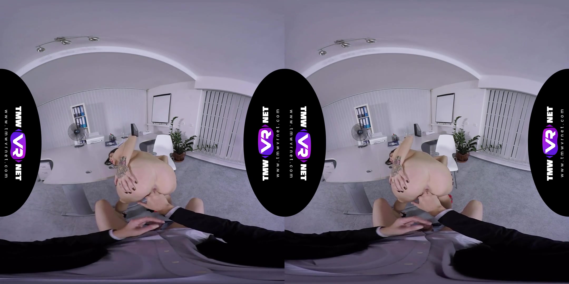 Lullu Gun in Hardcore VR Fuck With A Sexy Brunette Employer - TmwVRNet