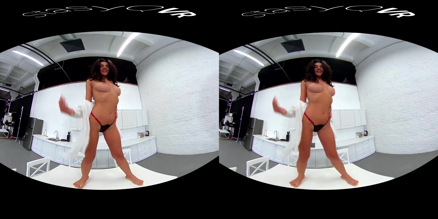 VR porn - Not-So-Shy Bookworm - StasyQVR