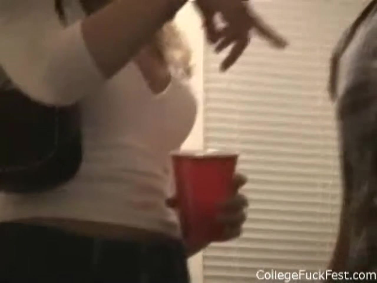 teen 18+ coed slut rides hard dick
