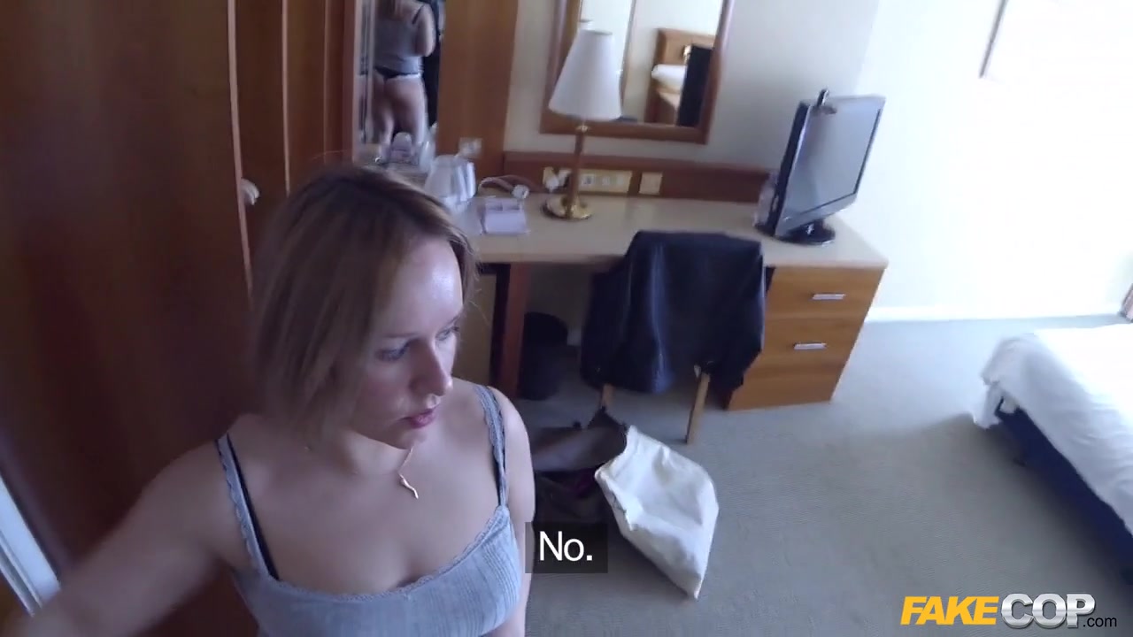 Ashley in Curvy Slut Bounces on Cop's Cock - FakeCop