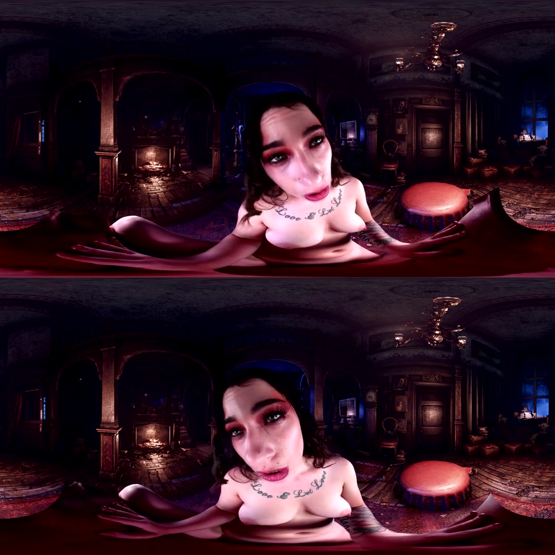 Britney Blue in Victorian Mansion - EvilEyeVR