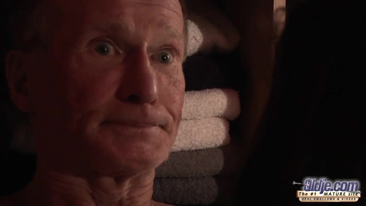 teen 18+ Fucked Old man cock seduced him swallowed his cum
