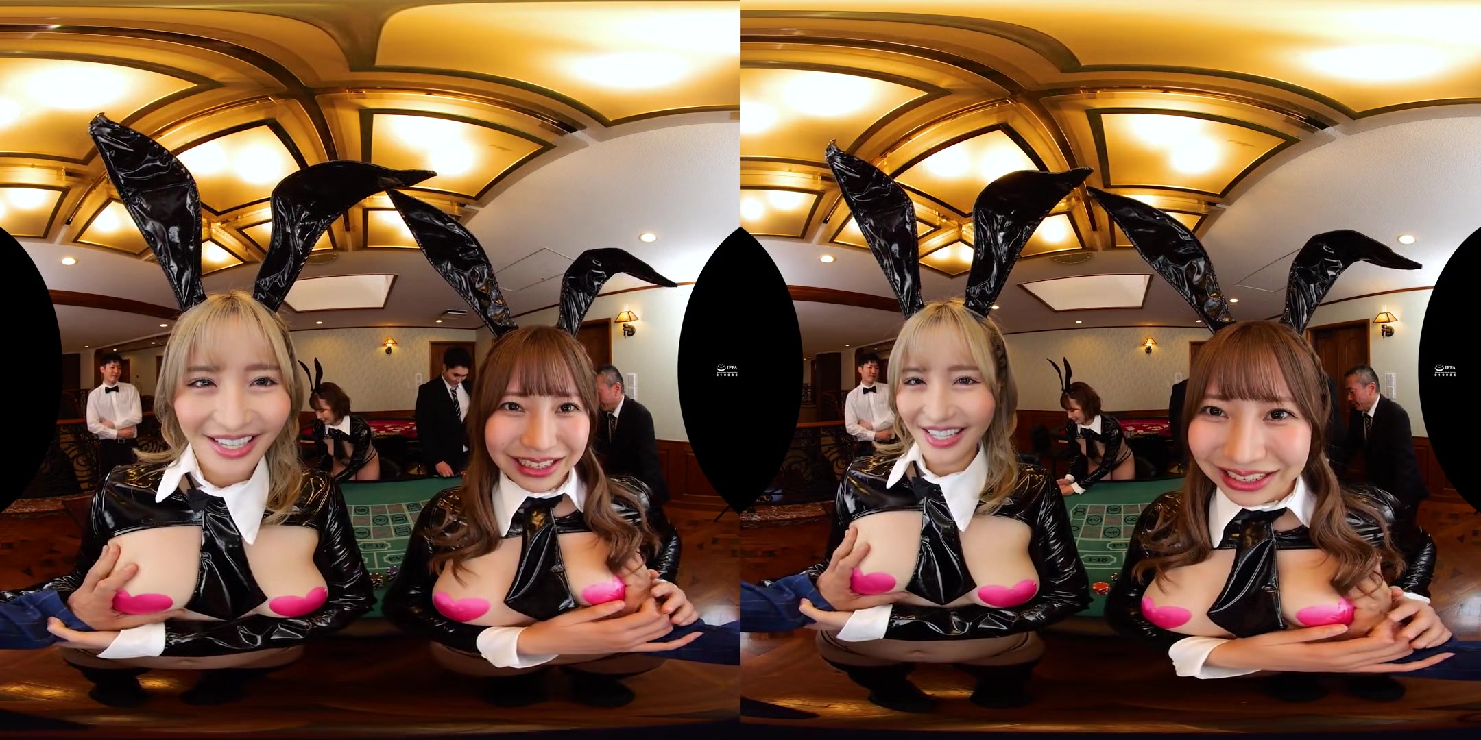 Luxury Japanese Ocean Liner Secret Backstage Reverse Bunny Harem