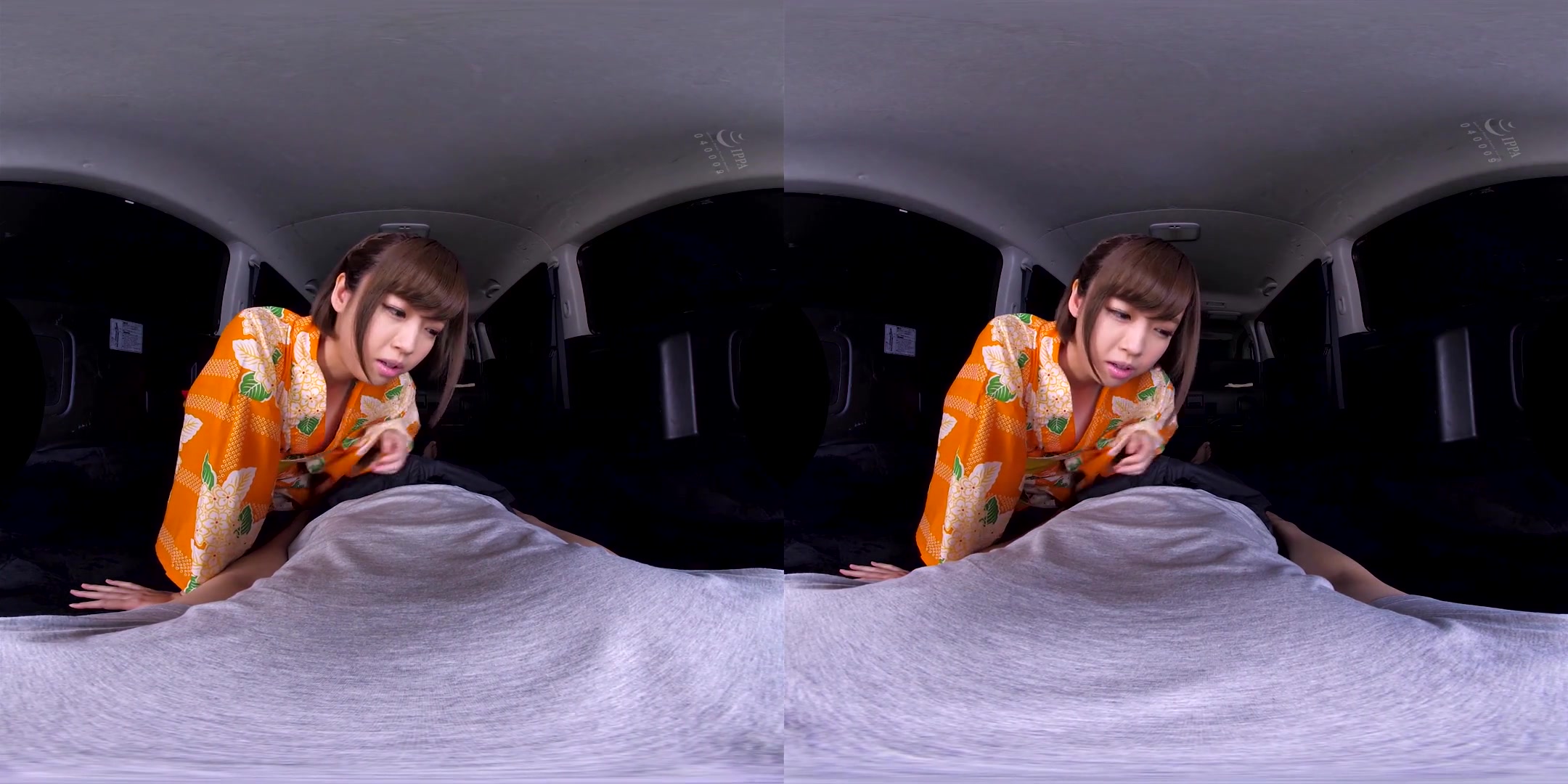 Girl in a Yukata Confesses on the Way Home 1 - Japanese Kimono Fingering