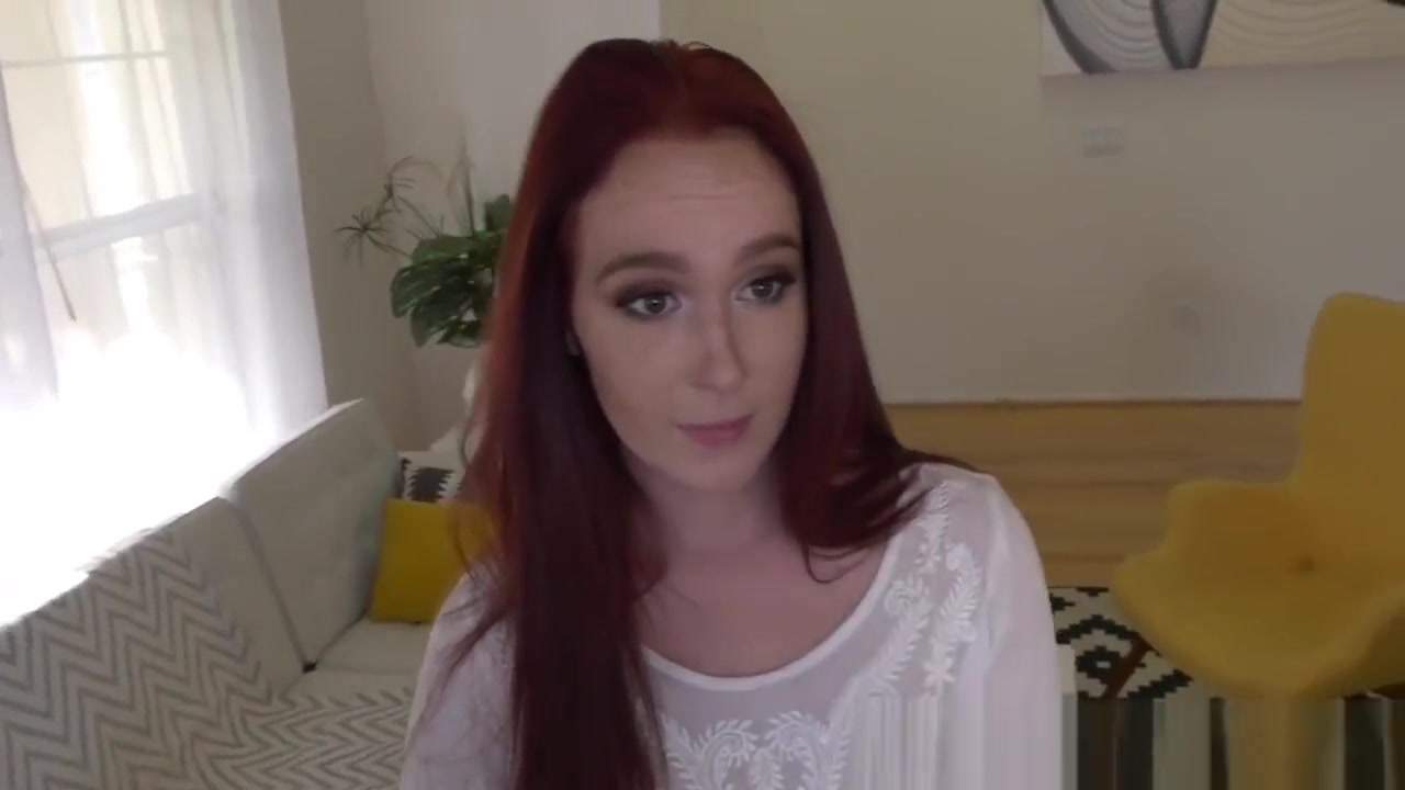 Redheaded teen 18+ Rides Stepdad