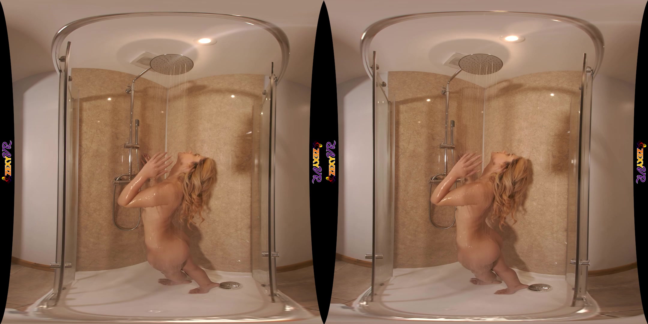 Steamy Shower featuring Chelsea Essex - ZexyVR