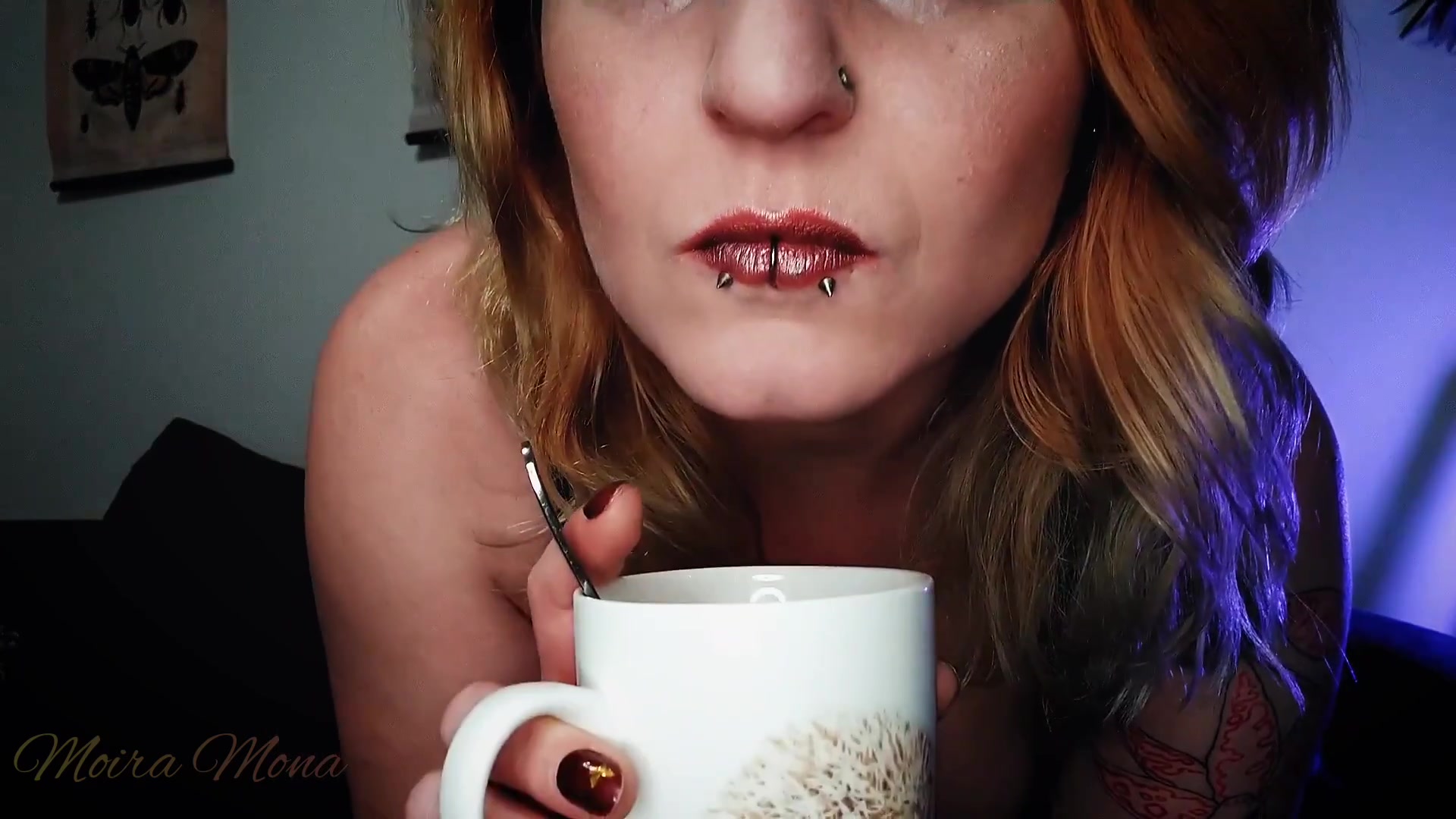 Spit And Shiny Lips