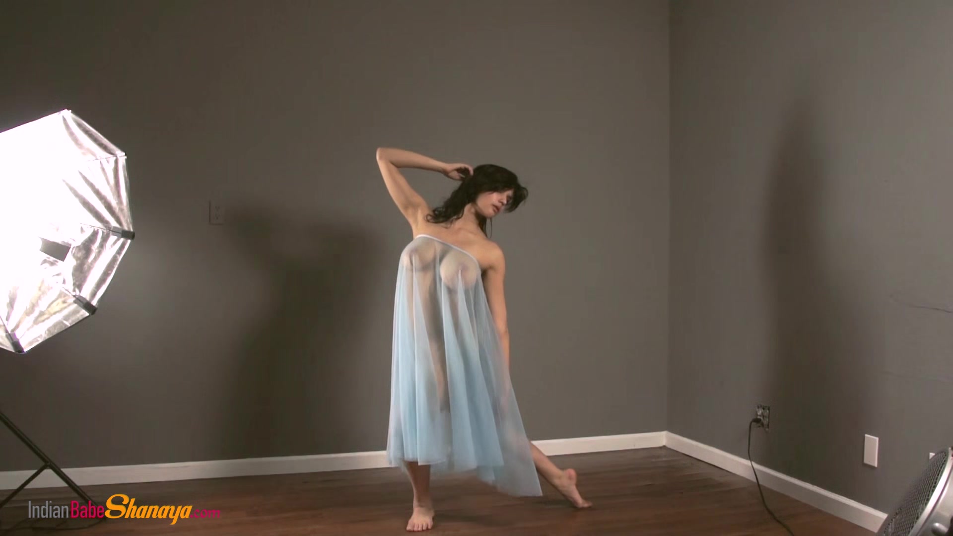 Hot 18 Year Old Indian Stripper Filming Herself Naked In Erotic Porn