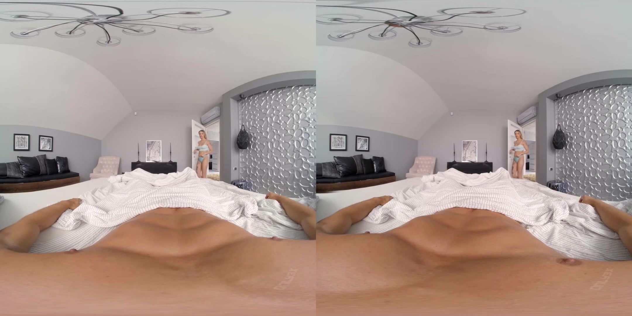 Very Good Morning From Stepsister Lya Missy - Big Tits Blonde Stepsister POV Blowjob and Sex