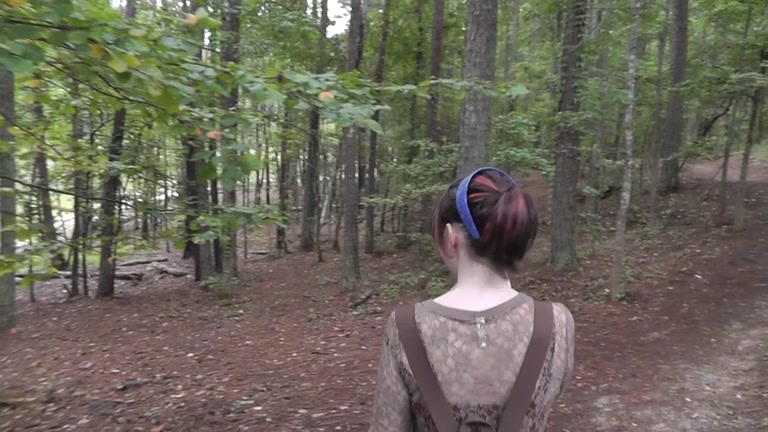 Drilled and Cum discharged his girlfriend in the forest