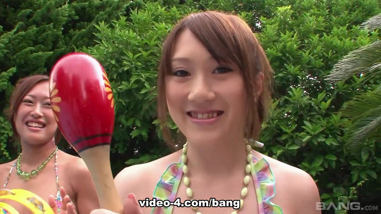 Pool Time With Horny Asian College Girls - Bang