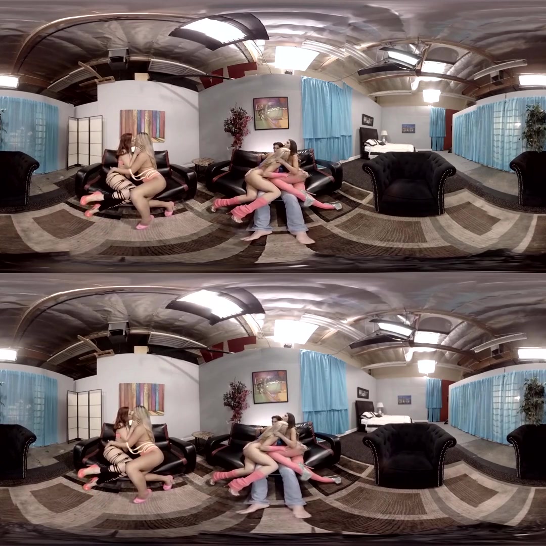 Anikka Albrite & August Ames & Adriana Sephora & Karlie Montana in Manuel Ferrara Nails Four Chicks at Once - HoloGirlsVR