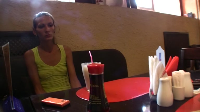 Slutty fuck in public