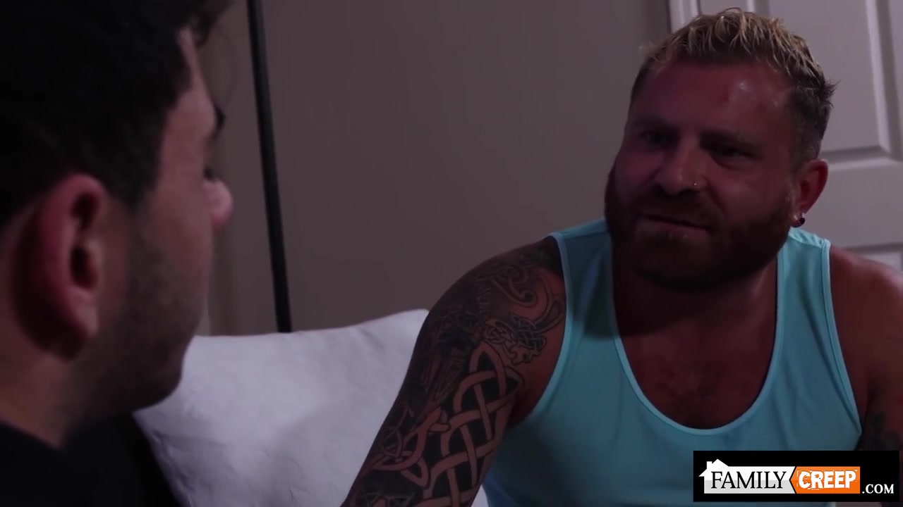Dear Ol Bear Stepdad Gets Barebacked Hard By His Hairy Jock Stepson