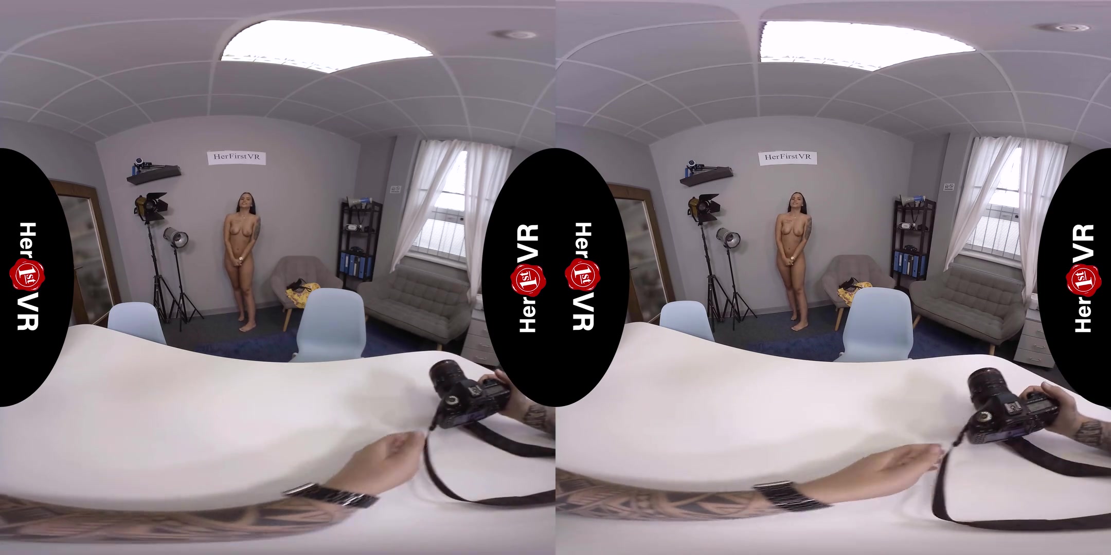 Jennifer Mendez - VR Casting; Amateur Latina Big Tits and Wet Pussy