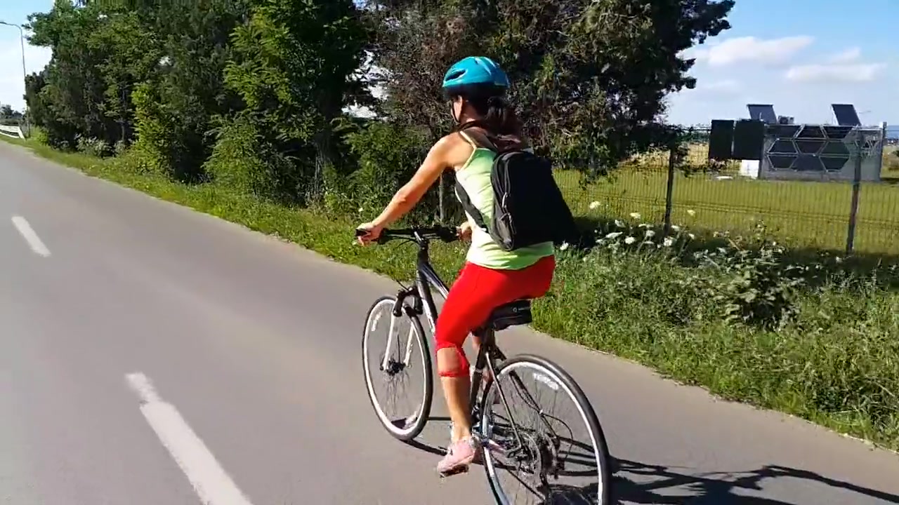Anal Surprise during Hot Cycling