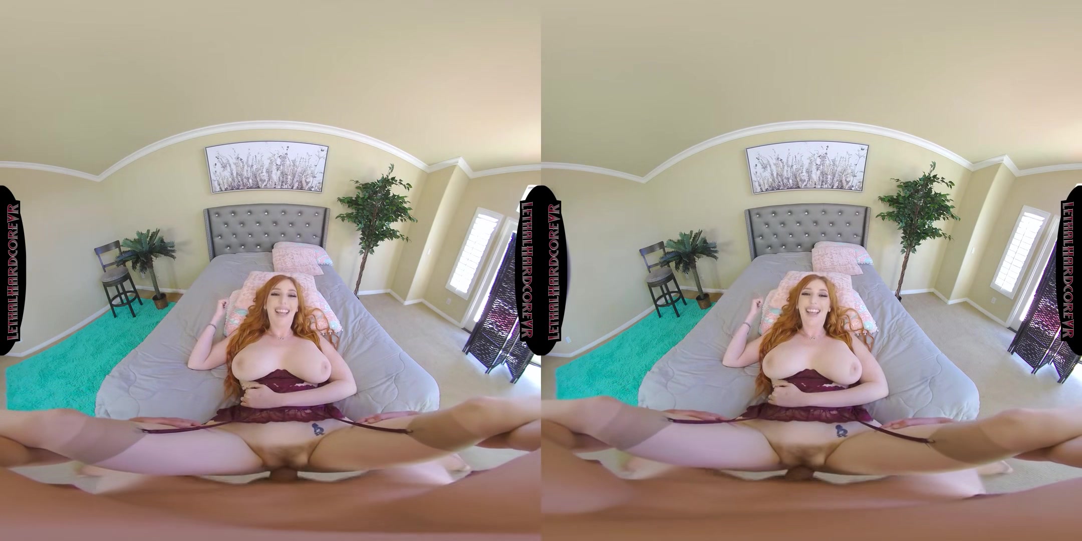 Horny MILF Gets Nailed Off Dating App; Big Tits Redhead Pornstar POV