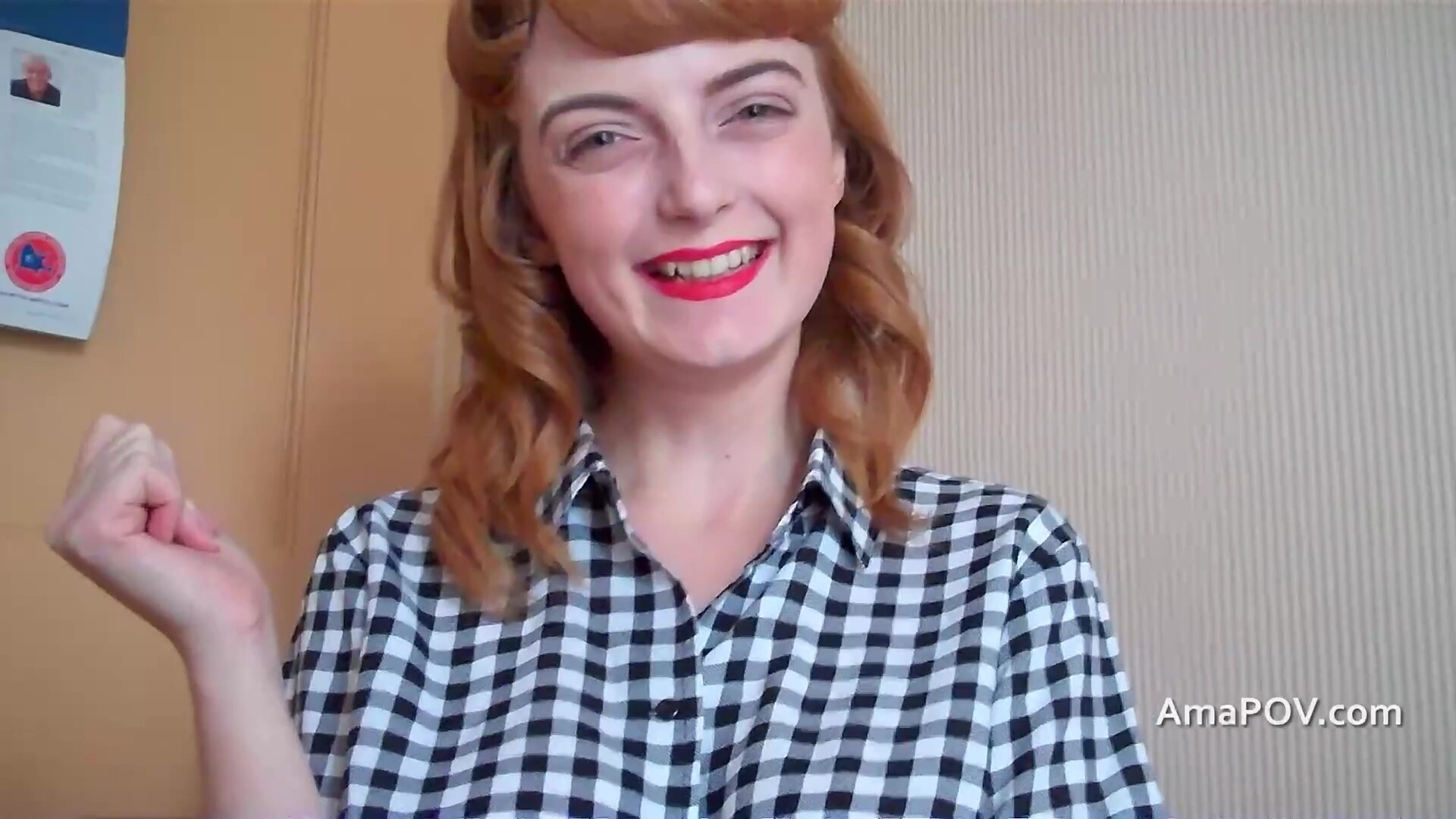 Watch me empty my load into this redheads mouth