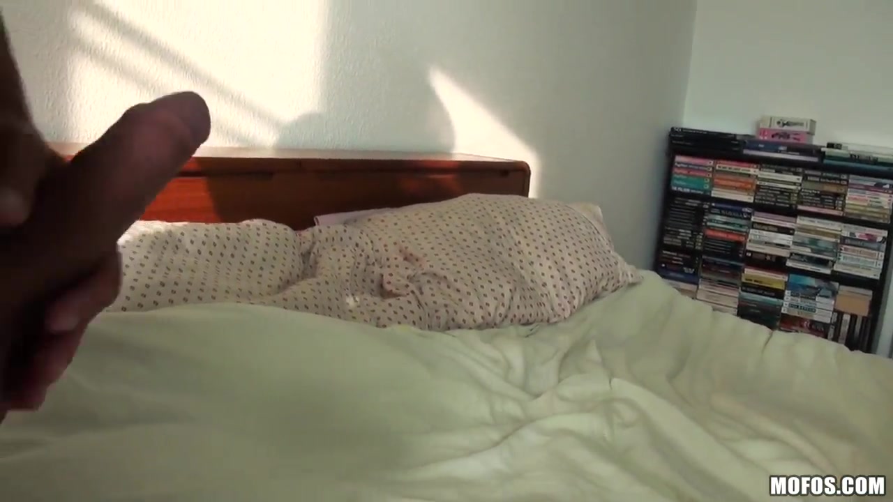 Sweet teen 18+ Gina challenged with huge cock!