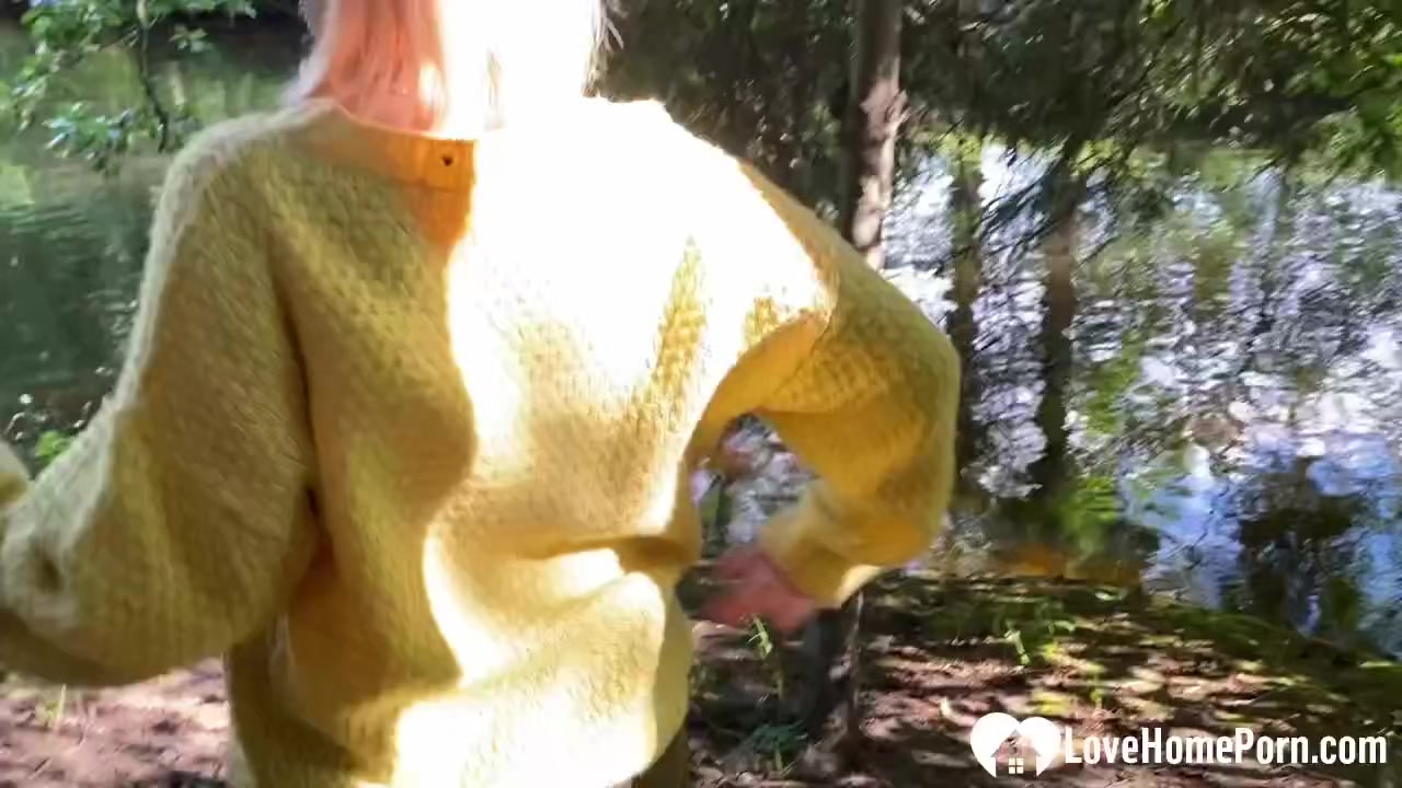 Blonde in the park wanted fresh cock