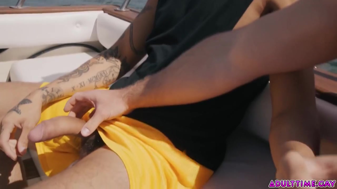 Masturbating And Fucking Each Other On Boat - Angel Elias And Marcus Mcneill