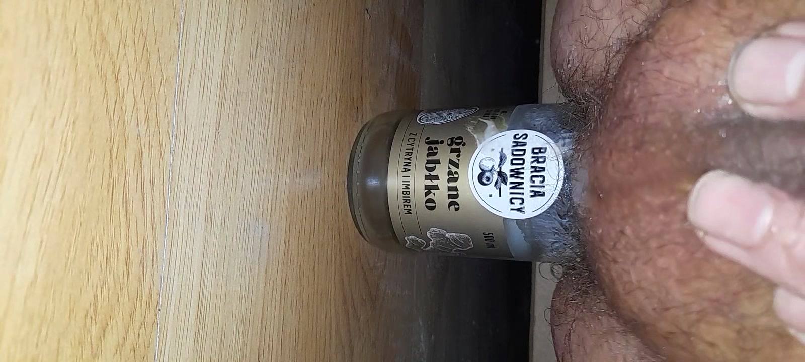 A bottle in the ass,I like this
