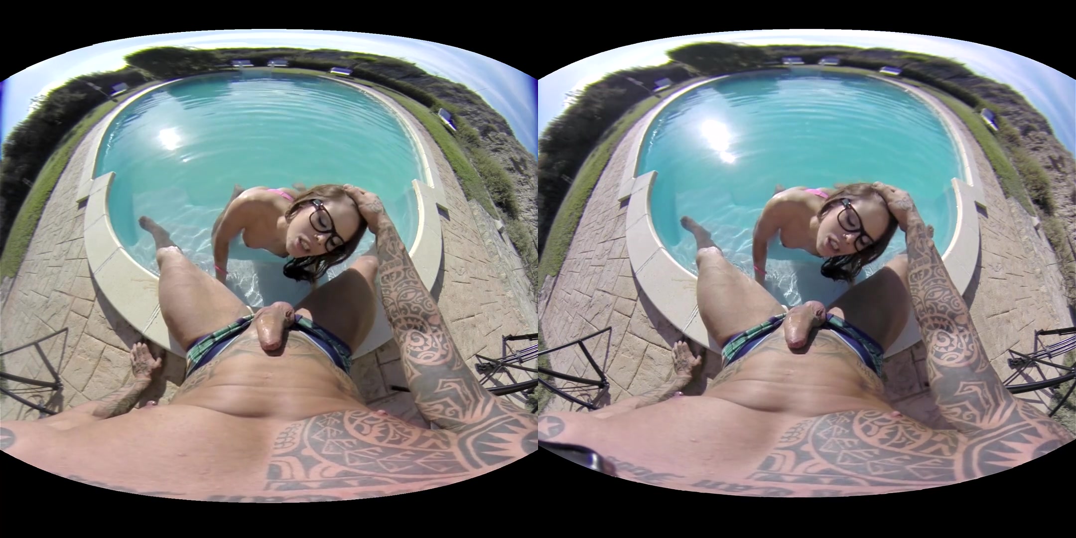Gala Brown in Swimming Pool - VirtualRealPorn