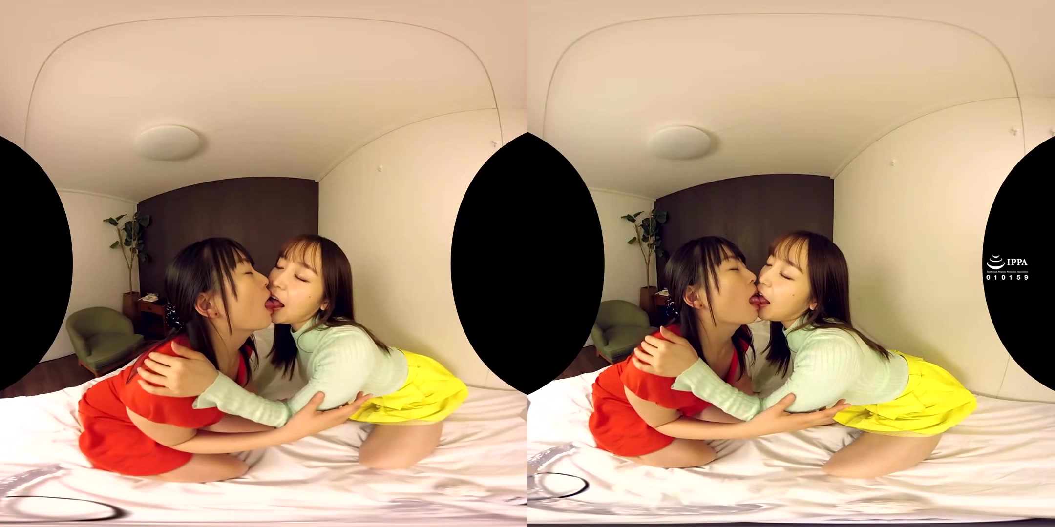 Watch Us Have Lesbian Sex; Busty Jav Rezu Double Dildo