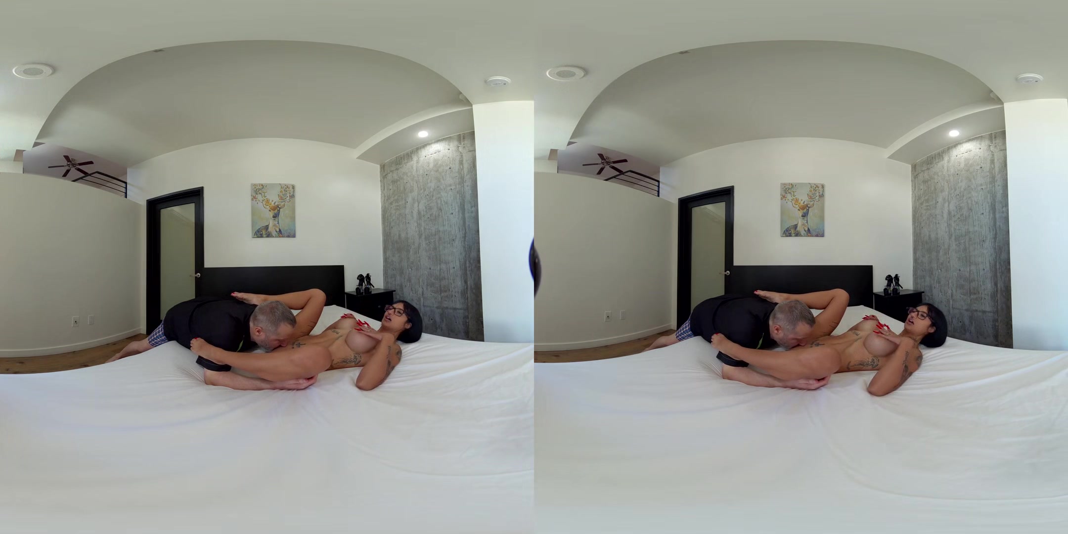 Candy Scott Fucks Two Guys NON POV