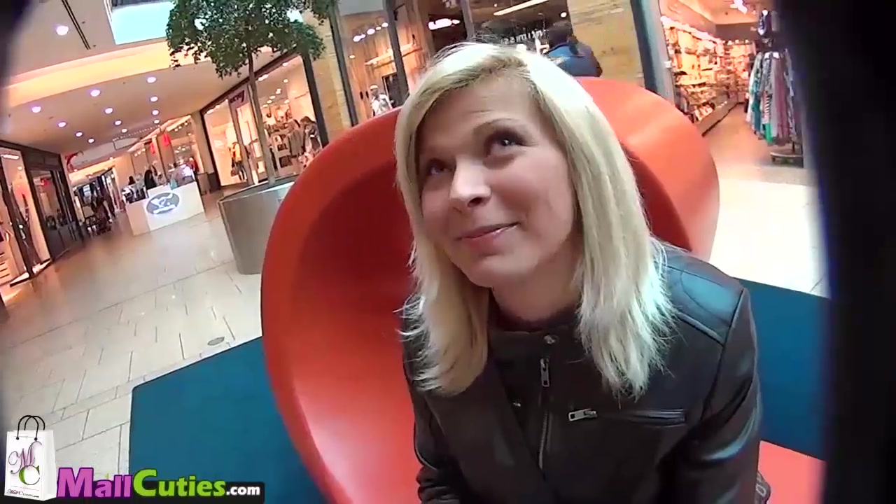 MALLCUTIES Nice blonde czech girl with big tits