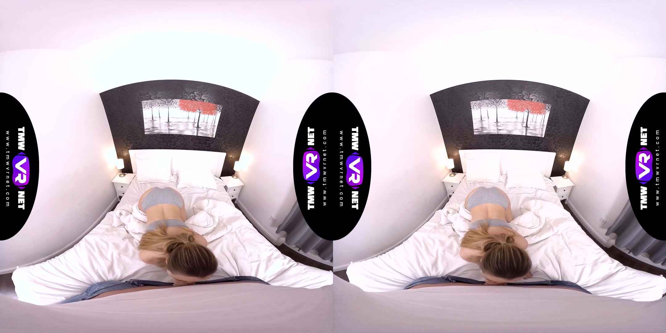 Lad Wakes Resting Beauty Up For Sex; HD VR Sex with a Petite Amateur