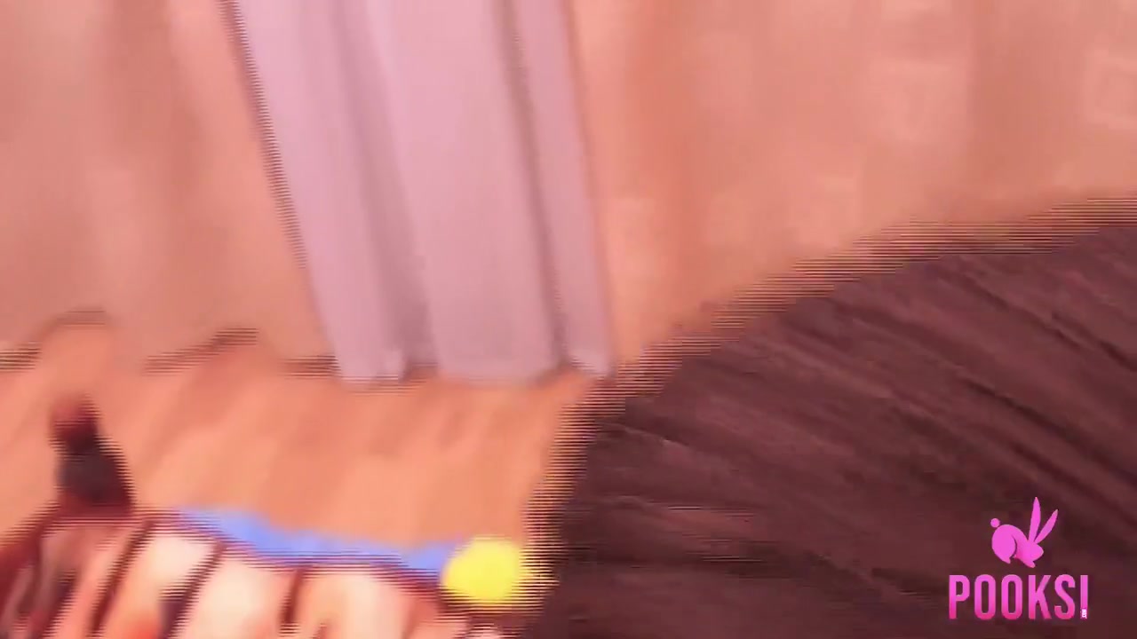 Drainer Kimber Gets On Her Knees To Dry Her Lovers Hard Cock!