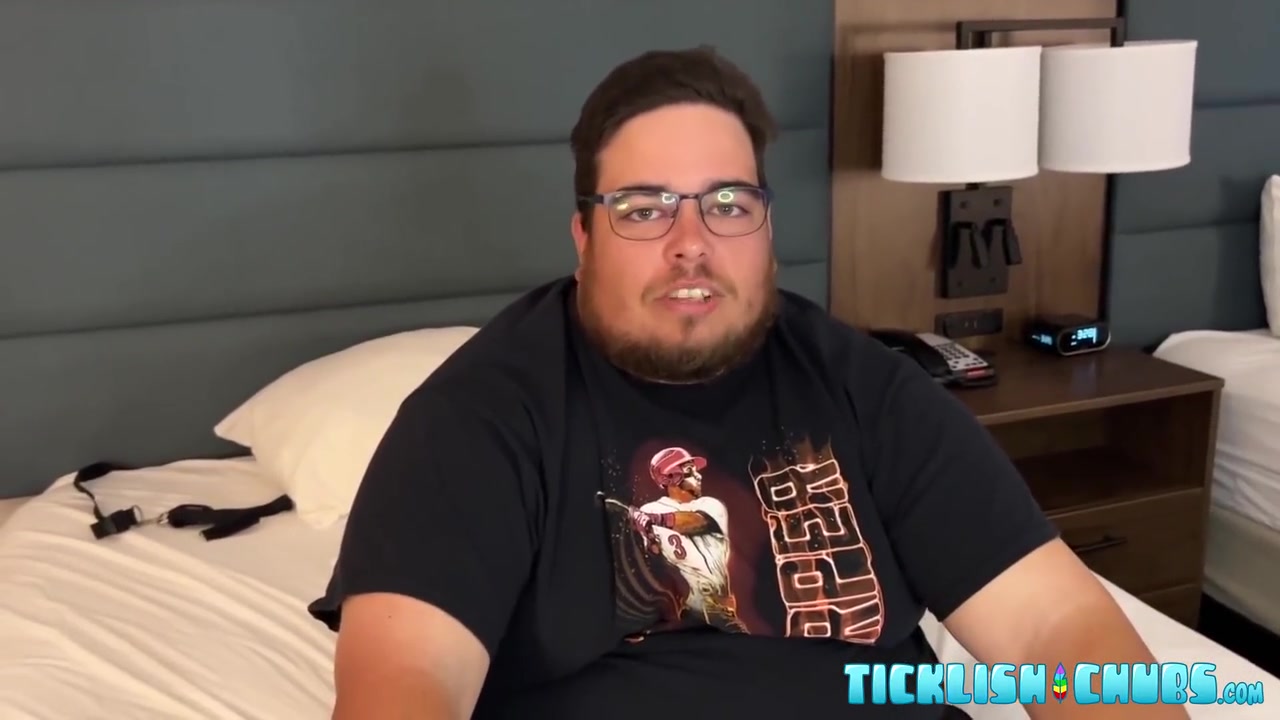 Chubby Sub Laughs While Deviant Matt Tickles His Body And Feet