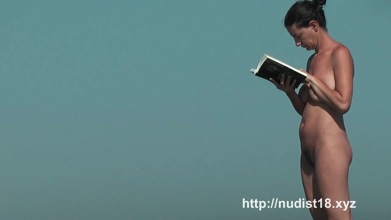 Sexy nudist babes filmed playing on the nude beach