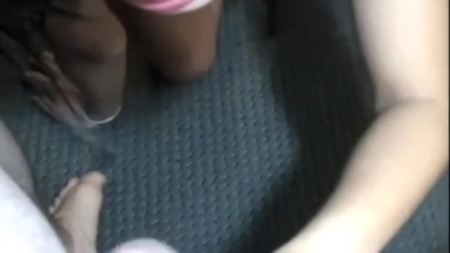Asian slut received a creampie inside her cunt