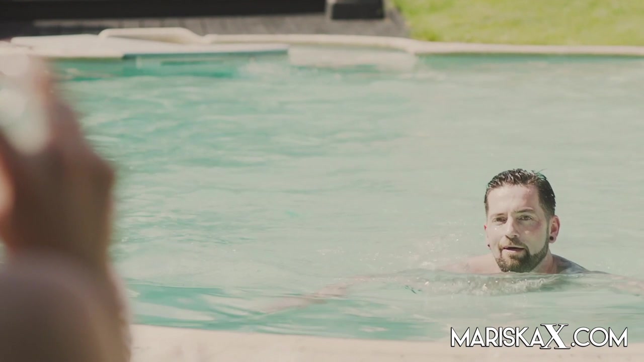 Outdoor Pool Sex With Elena - MariskaX